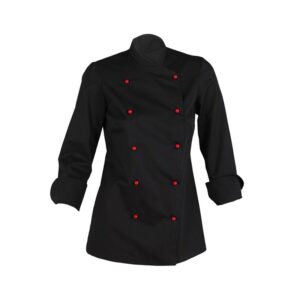 CHAQUETA 918 NIZA SRA C/B M/L NEGRA