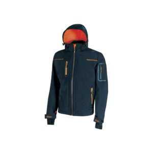 CHAQUETA SOFFSHELL SPACE COMBINADA DEEP BLUE