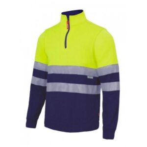 SUDADERA BICOLOR CREMALLERA A V  REF 305701