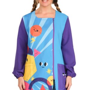 BATA MAESTRA M/L GEOMETRICOS LILA 52305678