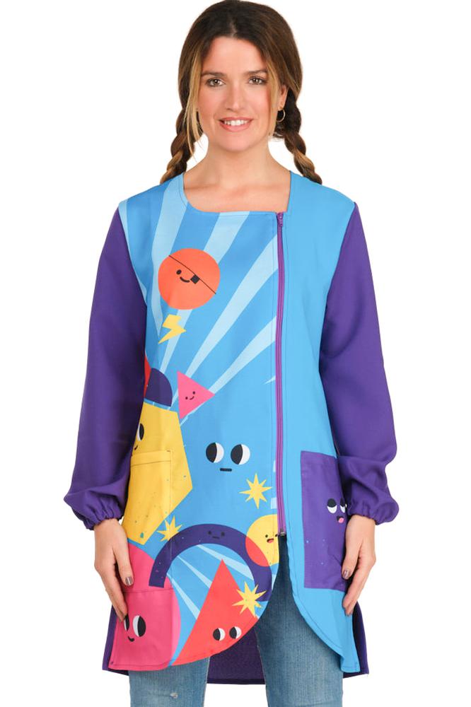 BATA MAESTRA M/L GEOMETRICOS LILA 52305678